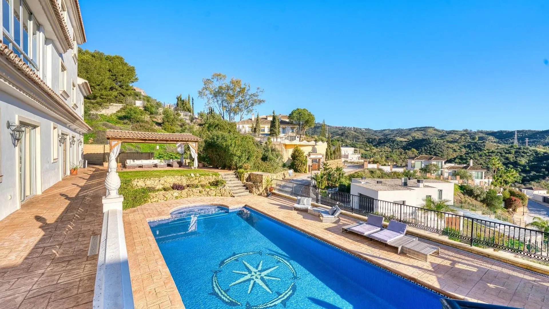 3077 Luxury Villa With Pool And Views In Elviria, Marbella